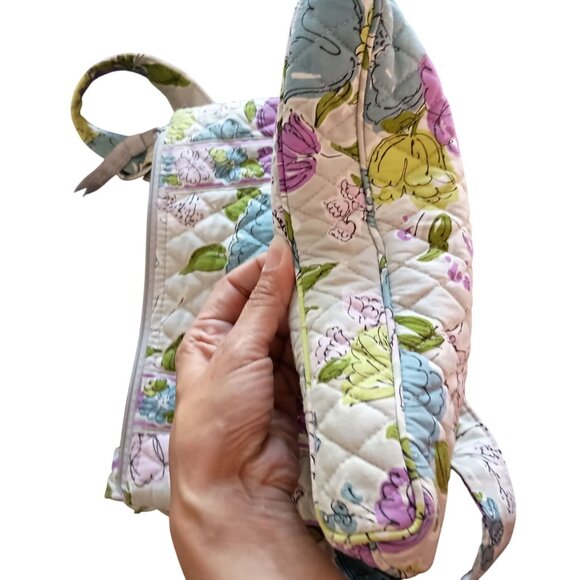 Vera Bradley Hipster Crossbody Bag Heather Pattern Quilted Purse Excellent - Picture 2 of 14